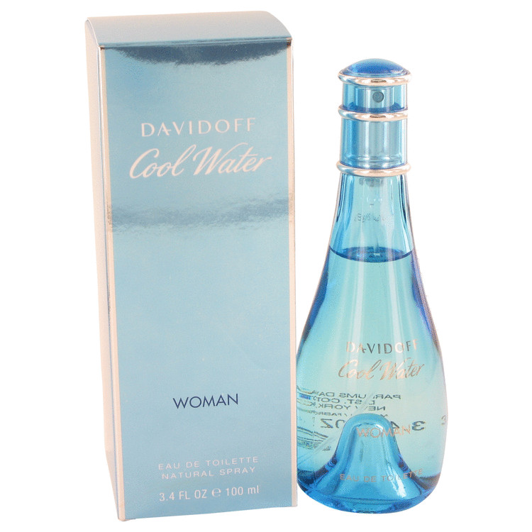 Cool Water Perfume by Davidoff - 3.4 oz Eau De Toilette Spray