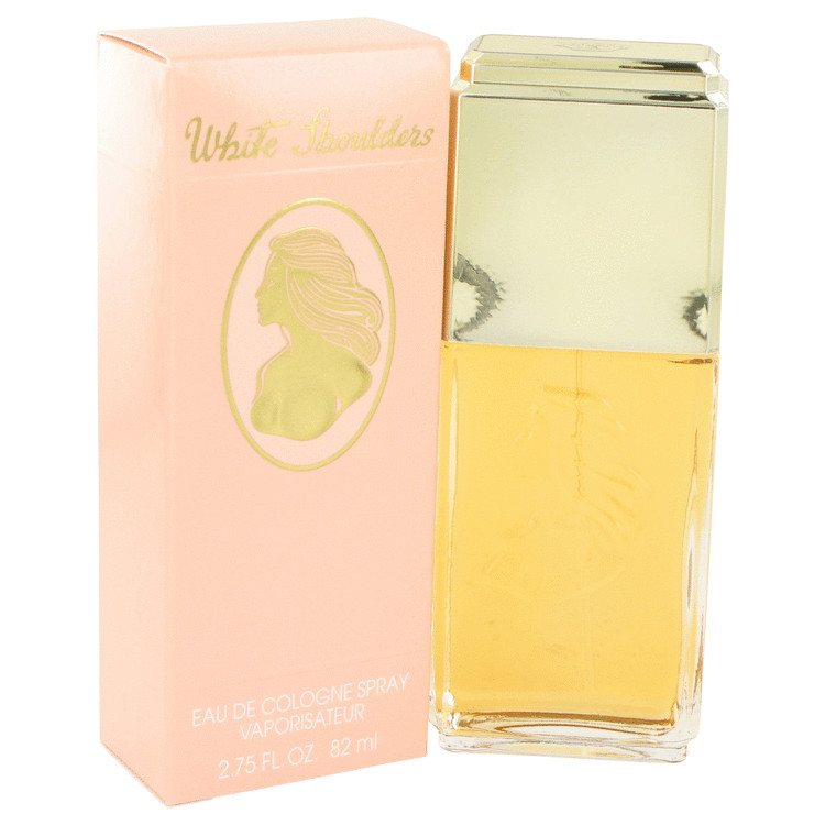 white shoulder perfume