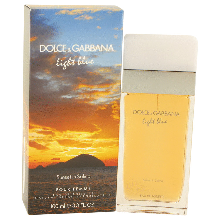 dolce & gabbana light blue sunset in salina perfume