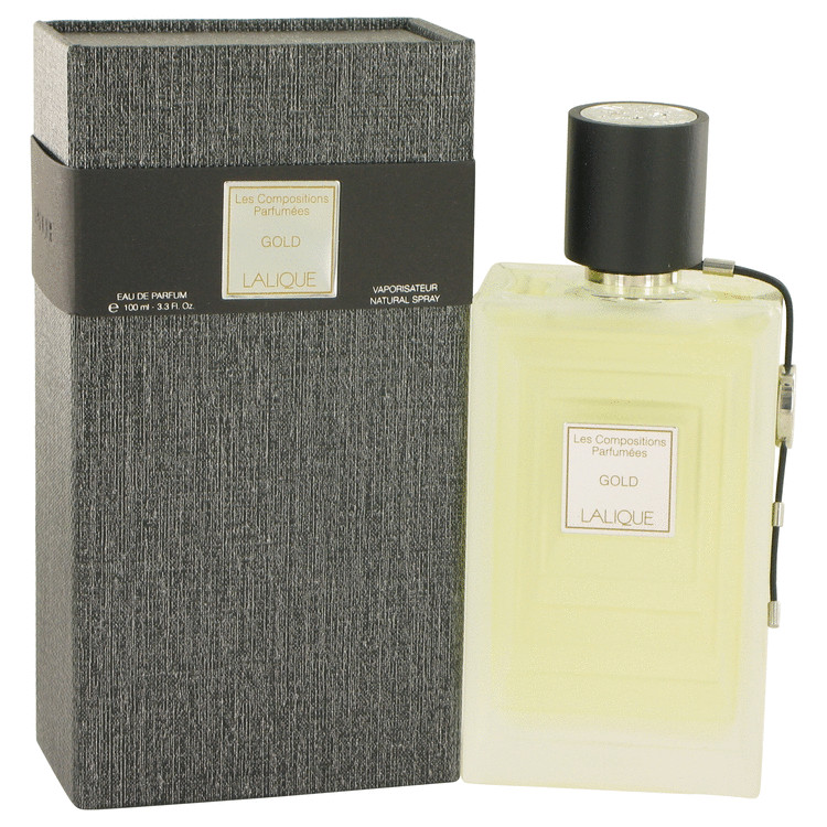 Lalique Les Compositions Parfumees Gold by Lalique, 3.3oz EDP Spray for Unisex