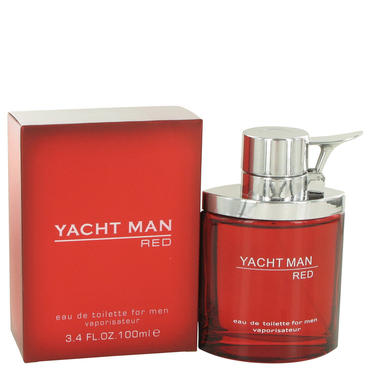 yacht man perfume red