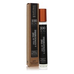100 Bon Eau De The & Gingembre Cologne 0.5 oz Mini Concentree De Parfum (Unisex Refillable)