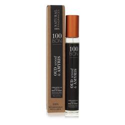 100 Bon Oud Wood & Amyris Cologne 0.5 oz Mini Concentree De Parfum (Unisex Refillable)