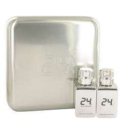 24 Platinum The Fragrance Cologne -- Gift Set - 24 Platinum 1.7 oz Eau De Toilette Spray + 24 Platinum Oud 1.7 oz Eau De Toilette Spray
