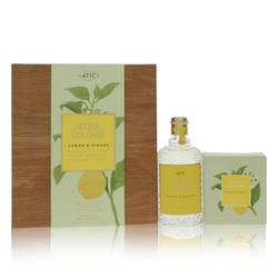 4711 Acqua Colonia Lemon & Ginger Perfume -- Gift Set - 5.7 oz Eau de Cologne Splash & Spray + 3.5 oz Aroma Soap