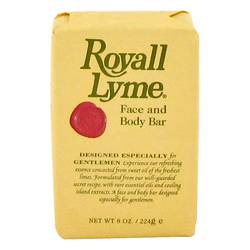 Royall Lyme Cologne by Royall Fragrances - 8 oz Face and Body Bar Soap