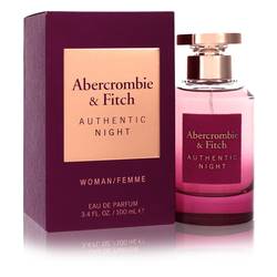Abercrombie & Fitch Authentic Night Perfume 3.4 oz Eau De Parfum Spray