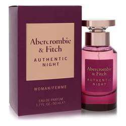 Abercrombie & Fitch Authentic Night Perfume 1.7 oz Eau De Parfum Spray