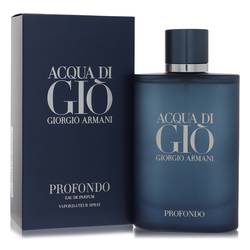 Acqua Di Gio Profondo Cologne 4.2 oz Eau De Parfum Spray
