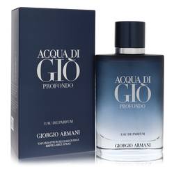 Acqua Di Gio Profondo Cologne 3.3 oz Eau De Parfum Spray Refillable