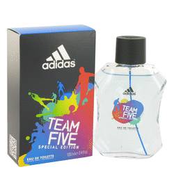 Adidas Team Five Cologne 3.4 oz Eau De Toilette Spray