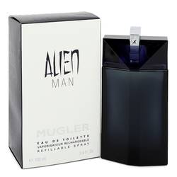 Alien Man Cologne 3.4 oz Eau De Toilette Refillable Spray