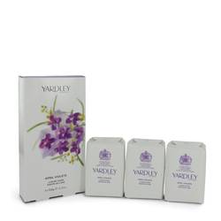 April Violets Perfume 3.5 oz 3 x 3.5 oz Soap