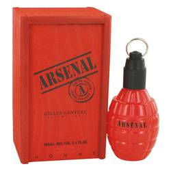 Arsenal Red Cologne 3.4 oz Eau De Parfum Spray (New)
