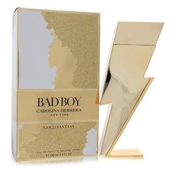 Bad Boy Gold Fantasy Cologne 3.4 oz Eau De Toilette Spray
