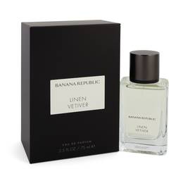 Banana Republic Linen Vetiver Perfume 2.5 oz Eau De Parfum Spray (Unisex)