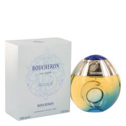 Boucheron Eau Legere Perfume 3.3 oz Eau De Toilette Spray (Blue Bottle, Bergamote, Genet, Narcisse, Musc)