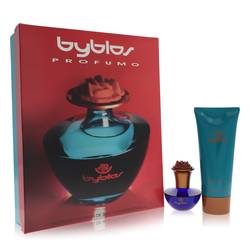 Byblos Perfume -- Gift Set - 1.68 oz Eau De Parfum Spray + 6.75 Body Lotion