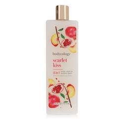 Bodycology Scarlet Kiss Perfume 16 oz Body Wash & Bubble Bath