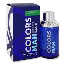 Colors De Benetton Blue Cologne 3.4 oz Eau De Toilette Spray