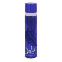 Charlie Electric Blue Perfume 2.5 oz Body Spray