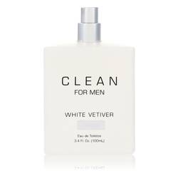 Clean White Vetiver Cologne 3.4 oz Eau De Toilette Spray (Tester)
