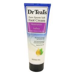 Dr Teal's Pure Epsom Salt Foot Cream Perfume 8 oz Pure Epsom Salt Foot Cream with Shea Butter & Aloe Vera & Vitamin E