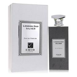 Emor London Oud Silver Cologne 4.2 oz Eau De Parfum Spray (Unisex)