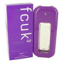 Fcuk 3 Perfume 3.4 oz Eau De Toilette Spray
