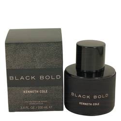 Kenneth Cole Black Bold Cologne 3.4 oz Eau De Parfum Spray