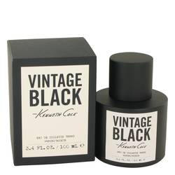 Kenneth Cole Vintage Black Cologne 3.4 oz Eau De Toilette Spray