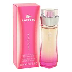 lacoste pink perfume gift set
