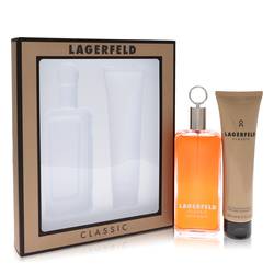 Lagerfeld Cologne -- Gift Set - 5 oz Eau De Toilette pray + 5 oz Shower Gel
