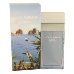 Light Blue Love In Capri Perfume 3.4 oz Eau De Toilette Spray