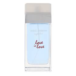 Light Blue Love Is Love Perfume 3.3 oz Eau De Toilette Spray (Tester)