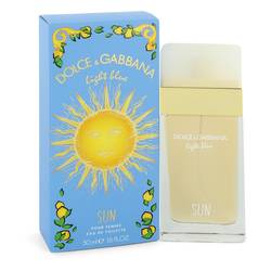 Light Blue Sun Perfume 1.7 oz Eau De Toilette Spray