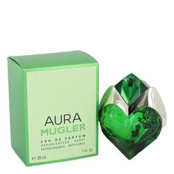 Mugler Aura Perfume 1 oz Eau De Parfum Spray Refillable