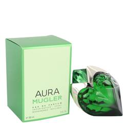 Mugler Aura Perfume 3 oz Eau De Parfum Spray Refillable
