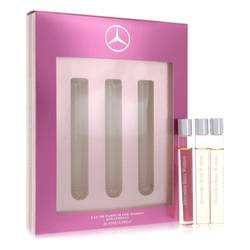 Mercedes Benz Perfume -- Gift Set - 3 x .34 oz Eau De Parfum Rollerballs