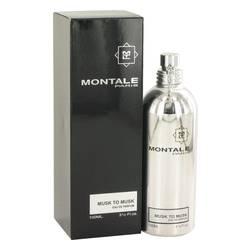 Montale Musk To Musk Perfume 3.4 oz Eau De Parfum Spray (Unisex)