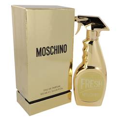 Moschino Fresh Gold Couture Perfume 3.4 oz Eau De Parfum Spray