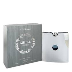 Metal Silver Cologne 3.4 oz Eau De Toilette Spray