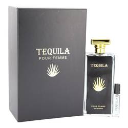 Tequila Pour Femme Noir Perfume 3.3 oz Eau De Parfum Spray with Free Mini .17 oz EDP