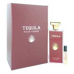 Tequila Pour Femme Red Perfume 3.3 oz Eau De Parfum Spray + Free .17 oz Mini EDP Spray