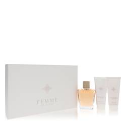 Usher Femme Perfume -- Gift Set - 3.4 oz Eau De Parfum Spray + 3.4 oz Body Lotion + 3.4 oz Shower Gel