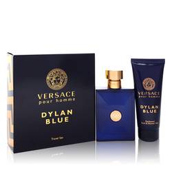 Versace Pour Homme Dylan Blue Cologne -- Gift Set - 3.4 oz Eau de Toilette Spray + 3.4 oz Shower Gel