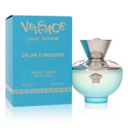 Versace Pour Femme Dylan Turquoise Perfume 3.4 oz Eau De Toilette Spray