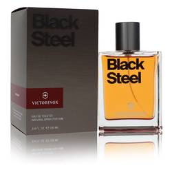 Victorinox Black Steel Cologne 3.4 oz Eau De Toilette Spray