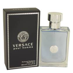 Versace Pour Homme Cologne 3.4 oz Deodorant Spray