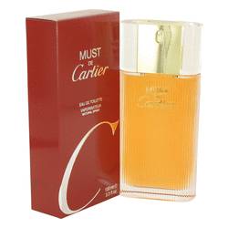 Must De Cartier Perfume 3.3 oz Eau De Toilette Spray